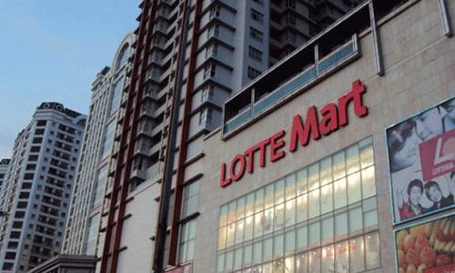 Chịu ảnh hưởng gay gắt về chính trị doanh thu Lotte giảm mạnh