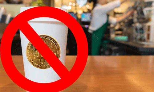 Starbucks không có chuyện mua cà phê bằng Bitcoin